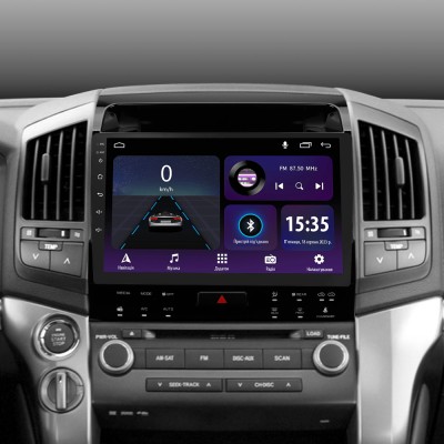 Штатна магнітола SIGMA E9232 ANDROID 10 2+32 Gb Toyota Land Cruiser 11 200 (F2) 2007-2015 (C) 9" (L3)