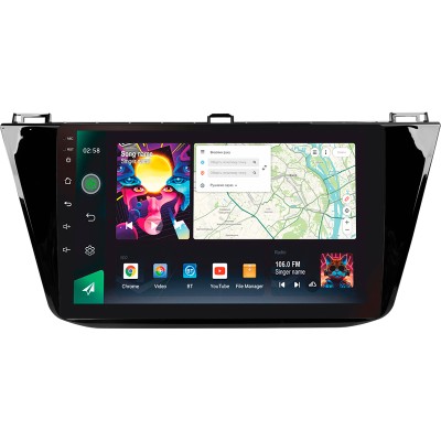Штатна магнітола SIGMA PRO 10464 ANDROID 10 4+64 Gb 4G DSP Volkswagen Tiguan 2 Mk 2016-2022 (A) 10"