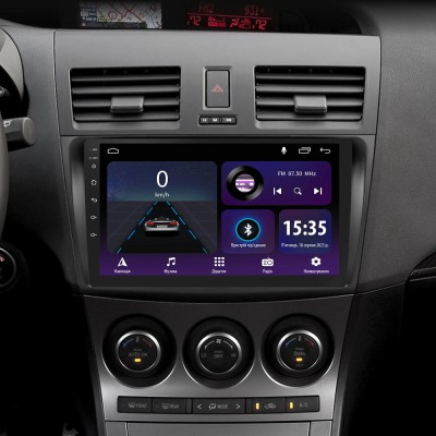 Штатна магнітола SIGMA E9232 ANDROID 10 2+32 Gb Mazda 3 2 2009-2013 9"