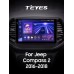 Штатна магнітола Teyes CC3 4+32 Gb Jeep Compass 2 MP 2016-2018 10" 2k