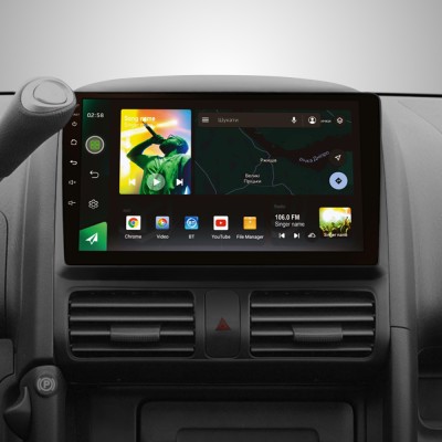 Штатна магнітола SIGMA X9464 ANDROID 10 4+64 Gb 4G DSP Honda CR-V 2 CRV 2001-2006 9"