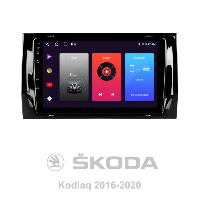 Штатна магнітола SIGMA F9216 ANDROID 10 2+32 Gb Skoda Kodiaq 2016-2021 Karoq NU7 2017-2021 (A) 9"