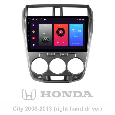Штатна магнітола SIGMA F10216 ANDROID 10 2+32 Gb Honda City 2008-2013 10"