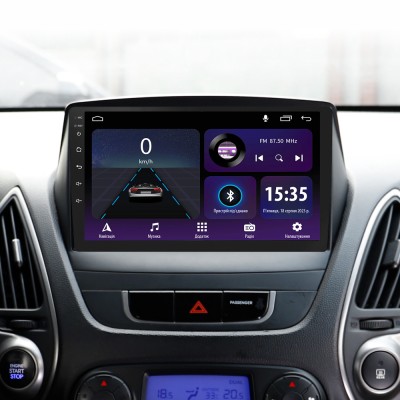 Штатна магнітола SIGMA E9232 ANDROID 10 2+32 Gb Hyundai Tucson 2 LM IX35 2009-2015 (C) 9" (L1)