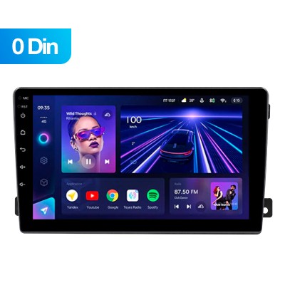 Штатна магнітола Teyes CC3 4+64 Gb Ford C-MAX (0 Din) 2003-2010 9" 0din