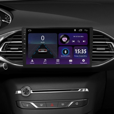 Штатна магнітола SIGMA E9232 ANDROID 10 2+32 Gb Peugeot 308 T9 308S 2013-2017 9"