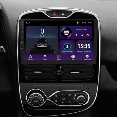 Штатна магнітола SIGMA E10232 ANDROID 10 2+32 Gb Renault Clio 4 BH98 KH98 2012-2015 10" (L1)