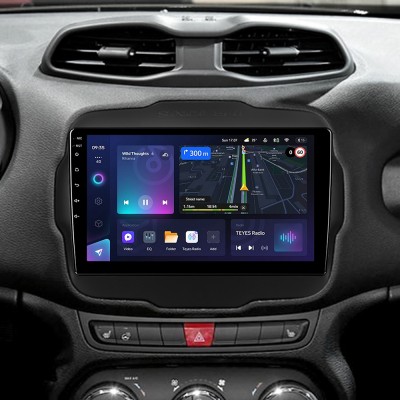 Штатна магнітола Teyes CC3L 4+32 Gb Jeep Renegade 2014-2018 9"