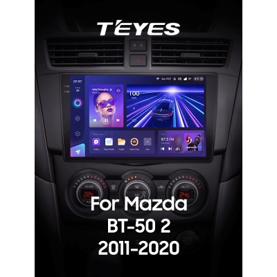 Штатна магнітола Teyes CC3 4+32 Gb Mazda BT-50 BT50 2 (F1) 2011-2020 9" 2k (L1)