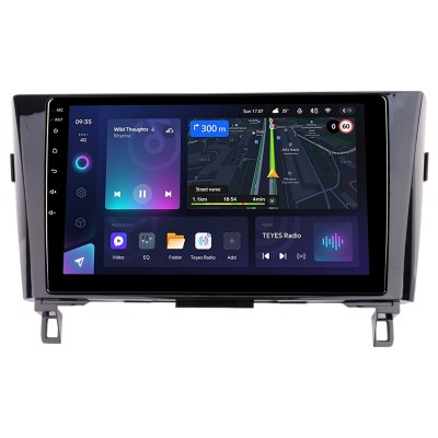 Штатна магнітола Teyes CC3L 4+64 Gb Nissan X-Trail QASHQAI ROGUE 2014-2020 UV Black 10"