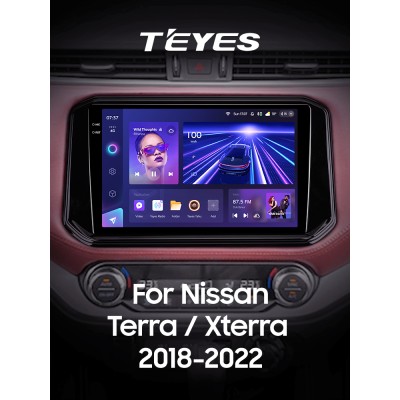 Штатна магнітола Teyes CC3 6+128 Gb з коловим оглядом 360° Nissan Terra Xterra 2018-2022 9" 2k (L1)