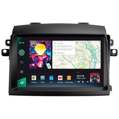 Штатна магнітола SIGMA PRO 9464 ANDROID 10 4+64 Gb 4G DSP Toyota Sienna 2 II XL20 2003-2010 9"