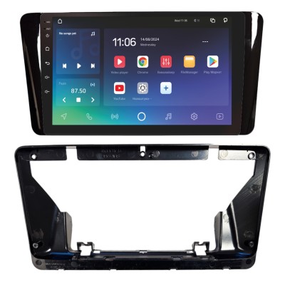 Штатна магнітола SIGMA PRO 10432 ANDROID 10 4+32 Gb 4G DSP Skoda KAMIQ SCOUTLINE VOLKSWAGEN POLO 2021+ 10"