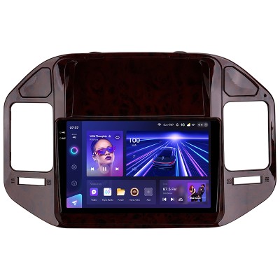 Штатна магнітола Teyes CC3 4+64 Gb Mitsubishi Pajero 3 V70 V60 1999-2006 (brown) 9" 2k