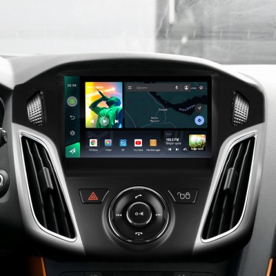 Штатна магнітола SIGMA X9464 ANDROID 10 4+64 Gb 4G DSP Ford Focus 3 Mk 3 2011-2019 9" (L1)