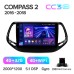 Штатна магнітола Teyes CC3 4+32 Gb Jeep Compass 2 MP 2016-2018 10" 2k