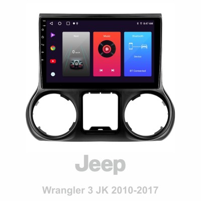 Штатна магнітола SIGMA F10216 ANDROID 10 2+32 Gb Jeep Wrangler 3 JK 2010-2017 (L14) 10" (L1)