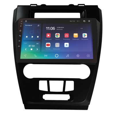 Штатна магнітола SIGMA X10432 ANDROID 10 4+32 Gb 4G DSP Ford FUSION MONDEO 2009-2012 Black 10"