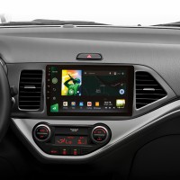 Штатна магнітола SIGMA X9464 ANDROID 10 4+64 Gb 4G DSP Kia Morning 2011-2017 9"