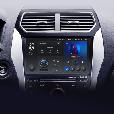 Штатна магнітола Teyes X1 2+32Gb Ford Explorer 5 2011 - 2019 (B) 10" (L3)
