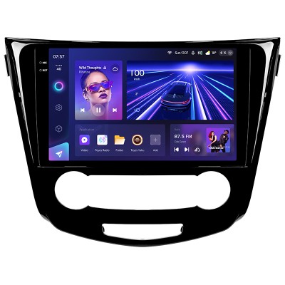 Штатна магнітола Teyes CC3 6+128 Gb з коловим оглядом 360° Nissan X-Trail X Trail 3 T32 2013-2022- (F1) Manual air conditioning (C) 10" 2k