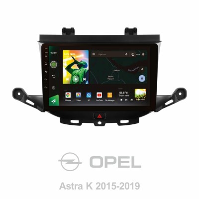 Штатна магнітола SIGMA X9464 ANDROID 10 4+64 Gb 4G DSP Opel Astra K 2015-2022 (A) 9"