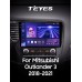 Штатна магнітола Teyes CC3 4+64 Gb Mitsubishi Outlander 3 GF0W GG0W (1 Din) 2012-2018 (B) 10" 1din 2k