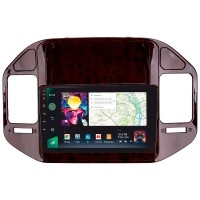 Штатна магнітола SIGMA PRO 9464 ANDROID 10 4+64 Gb 4G DSP Mitsubishi Pajero 3 V70 V60 1999-2006 (brown) 9"