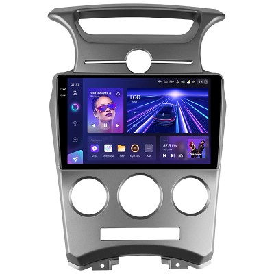 Штатна магнітола Teyes CC3 6+128 Gb з коловим оглядом 360° Kia Carens UN 2006-2012 (F1) 9" 2k
