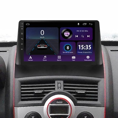 Штатна магнітола SIGMA E9232 ANDROID 10 2+32 Gb Renault Megane 2 2002-2009 9"