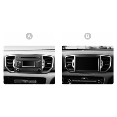 Штатна магнітола SIGMA PRO 9464 ANDROID 10 4+64 Gb 4G DSP Kia Sportage 4 QL 2016-2018 (A) 9"
