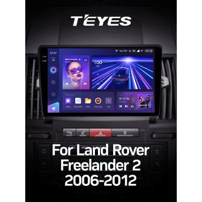 Штатна магнітола Teyes CC3 6+128 Gb з коловим оглядом 360° Land Rover Freelander 2 2006-2012 9" 2k (L1)