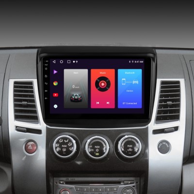 Штатна магнітола SIGMA F9216 ANDROID 10 2+32 Gb Mitsubishi Pajero Sport 2 L200 Triton 2008-2016 (CAN BUS) 9" (L1)