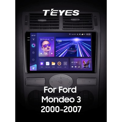 Штатна магнітола Teyes CC3 4+32 Gb Ford Mondeo 3 2000-2007 (F2) 9" 2k