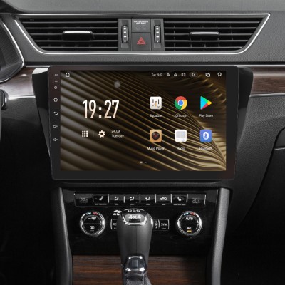 Штатна магнітола SIGMA S10432 ANDROID 10 4+32 Gb 4G DSP Skoda Superb 3 2015-2019 10"