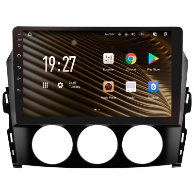 Штатна магнітола SIGMA S9432 ANDROID 10 4+32 Gb 4G DSP Mazda MX-5 III 3 NC 2008-2015 9"
