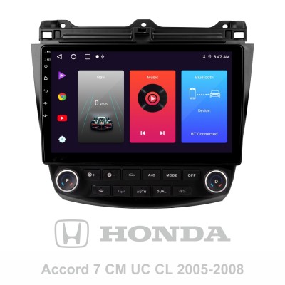 Штатна магнітола SIGMA F10216 ANDROID 10 2+32 Gb Honda Accord 7 CM UC CL (F2) 2002-2008 10" (L1)