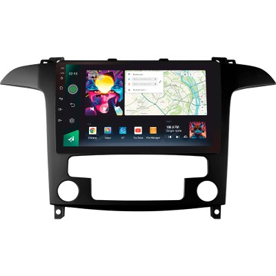 Штатна магнітола SIGMA PRO 9464 ANDROID 10 4+64 Gb 4G DSP Ford S-MAX 1 2006-2015 (F1) 9"