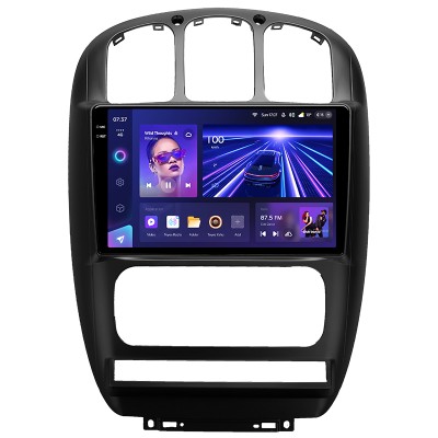 Штатна магнітола Teyes CC3 6+128 Gb з коловим оглядом 360° Dodge Caravan 4 For Chrysler Voyager RG RS For Town and Country RS 2000-2007 (B) 10" 2k (L1)