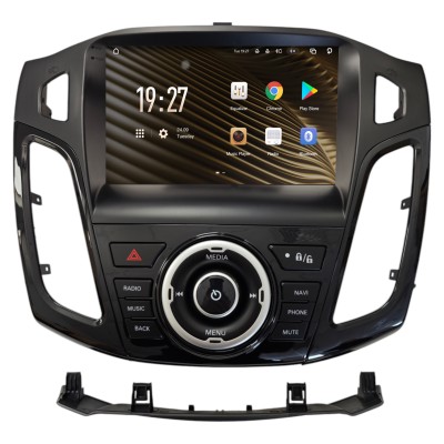 Штатна магнітола SIGMA S9432 ANDROID 10 4+32 Gb 4G DSP Ford FOCUS 3 2012-2019 A-MOD black UV 9"
