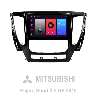 Штатна магнітола SIGMA F9216 ANDROID 10 2+32 Gb Mitsubishi Pajero Sport 3 2016-2018 9"