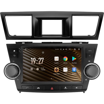 Штатна магнітола SIGMA S9432 ANDROID 10 4+32 Gb 4G DSP Toyota Highlander 2 XU40 2007-2013 (F3) 9" (L2)