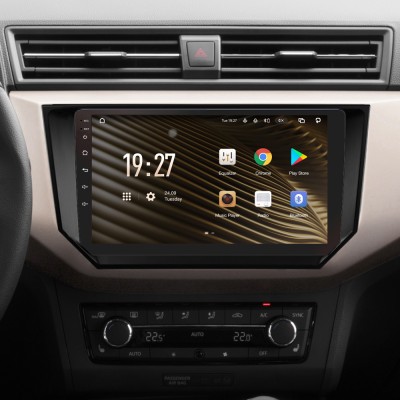 Штатна магнітола SIGMA S9432 ANDROID 10 4+32 Gb 4G DSP Seat Ibiza 2017-2020 9" (L1)