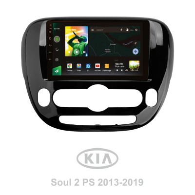Штатна магнітола SIGMA X9464 ANDROID 10 4+64 Gb 4G DSP Kia Soul 2 PS 2013-2019 (A) 9"