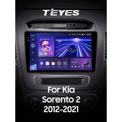 Штатна магнітола Teyes CC3 4+32 Gb Kia Sorento 2 II XM 2012 - 2021 (F1) 9" 2k