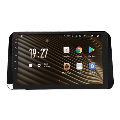 Штатна магнітола SIGMA S9432 ANDROID 10 4+32 Gb 4G DSP Toyota YARIS 2023 UV Black 9"