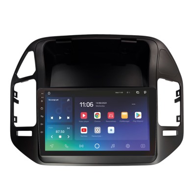 Штатна магнітола SIGMA PRO 9432 ANDROID 10 4+32 Gb 4G DSP Mitsubishi Pajero V73 V70 V60 2004-2011 Black 9"