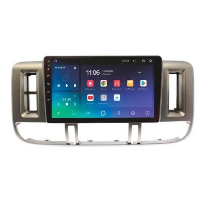 Штатна магнітола SIGMA PRO 9432 ANDROID 10 4+32 Gb 4G DSP Nissan X-TRAIL 2006 Sliver 9"