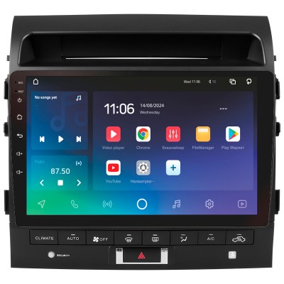 Штатна магнітола SIGMA PRO 10432 ANDROID 10 4+32 Gb 4G DSP Toyota Land Cruiser 11 200 (F3) 2007-2015 (B) 10" (L3)