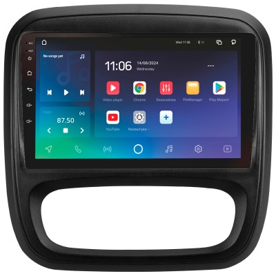 Штатна магнітола SIGMA PRO 9432 ANDROID 10 4+32 Gb 4G DSP Renault Trafic 3 2014-2021 / Opel Vivaro B 2014-2018 9" (L1)